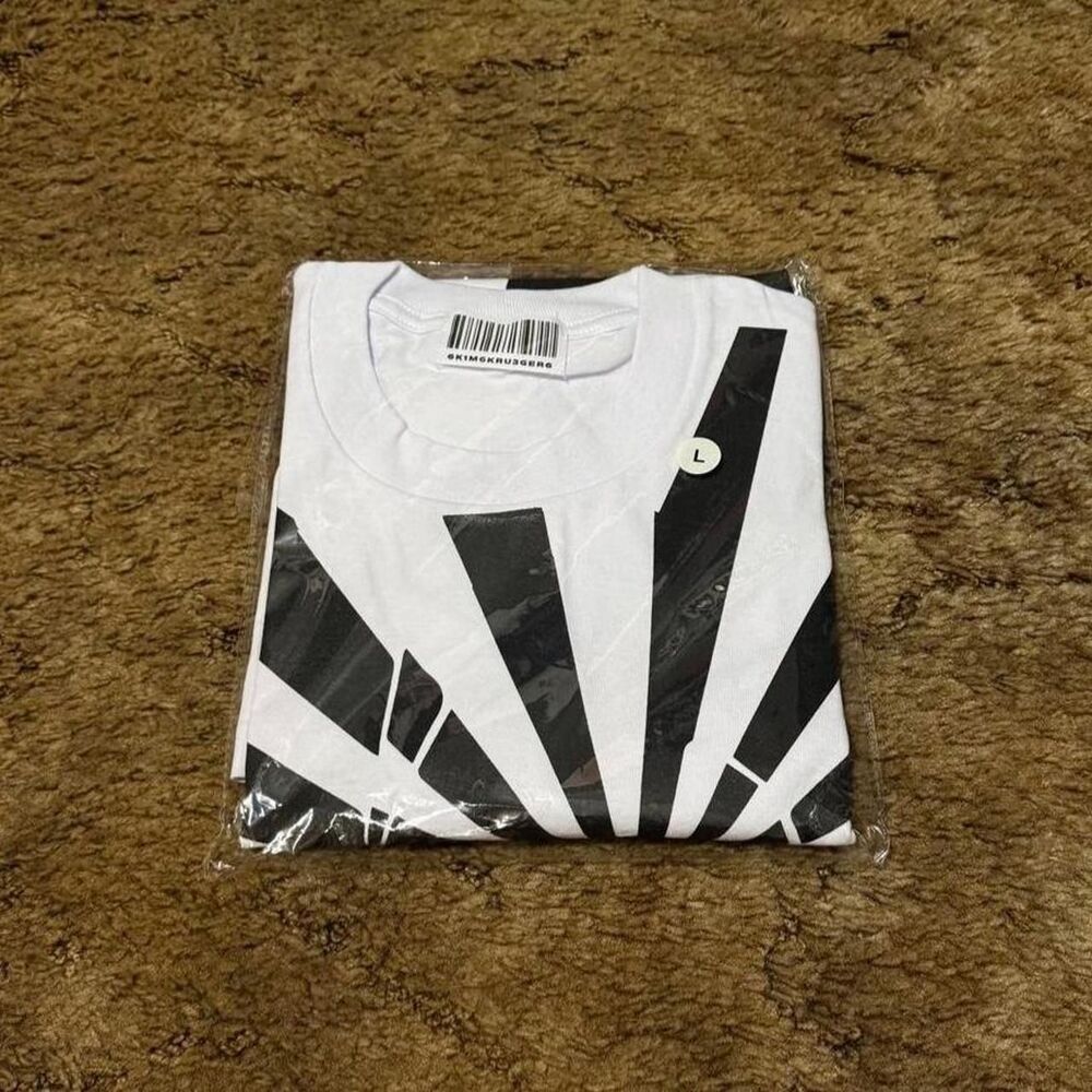 Kim Krueger KK Allen Print T-Shirt White Large